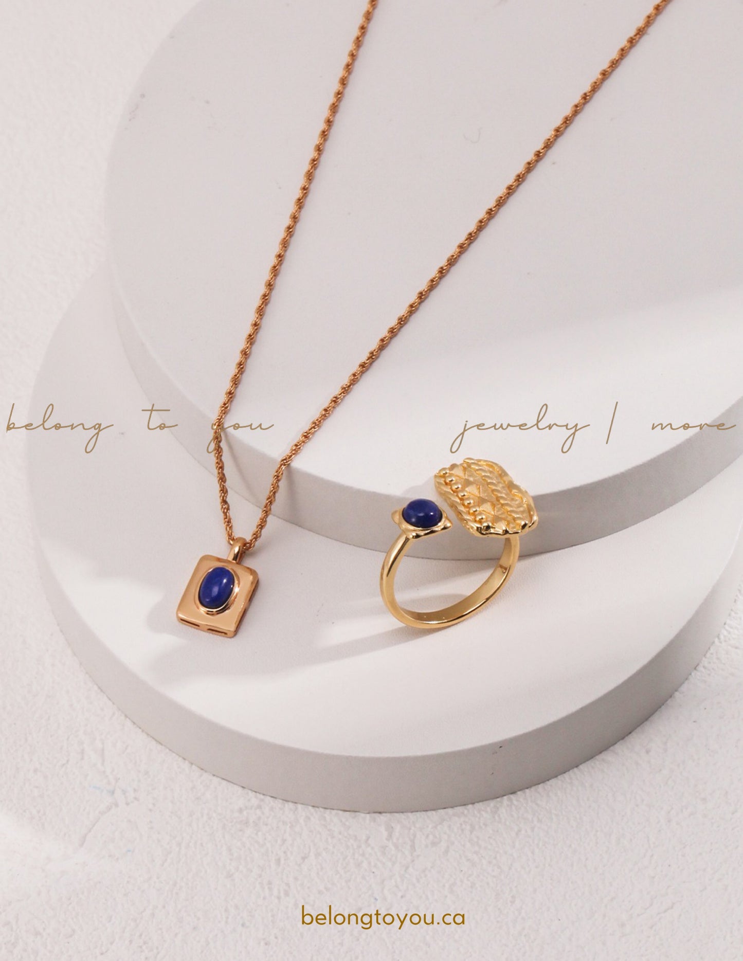 Minimalist Lapis Lazuli Necklace