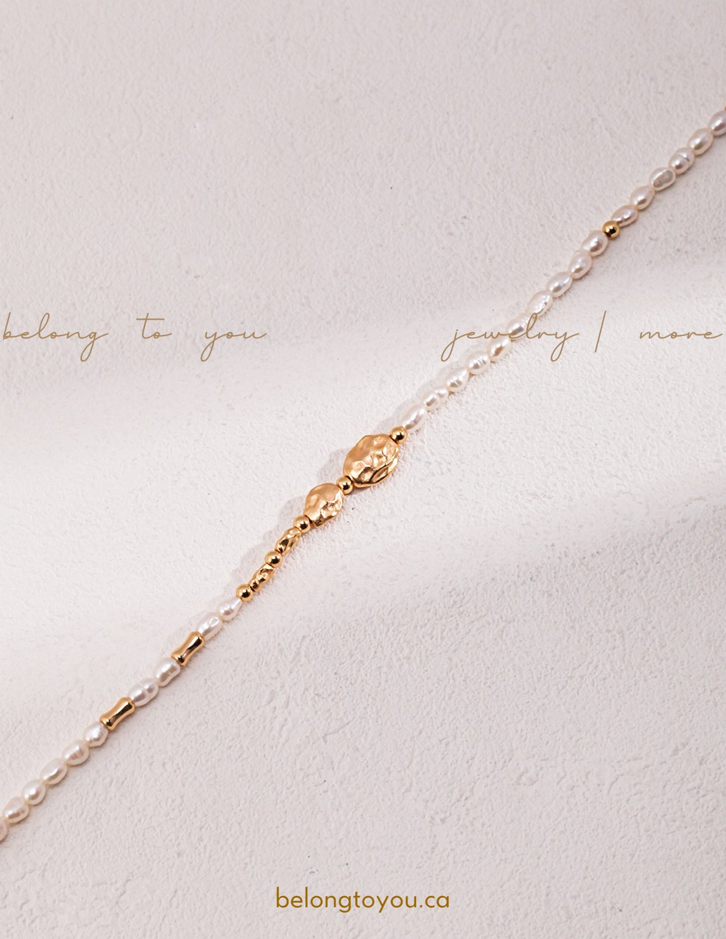 Delicate Rice Pearl Necklace
