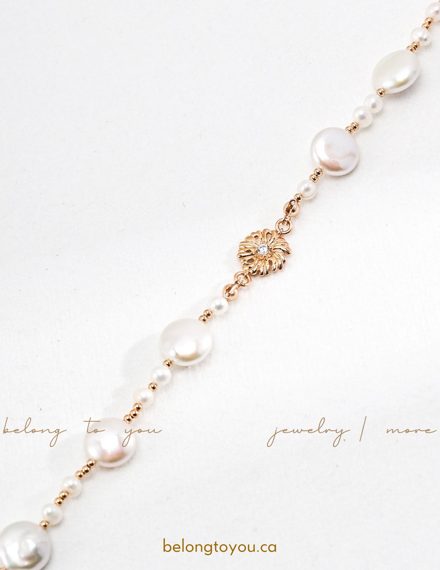 Daisy Pearl Necklaces