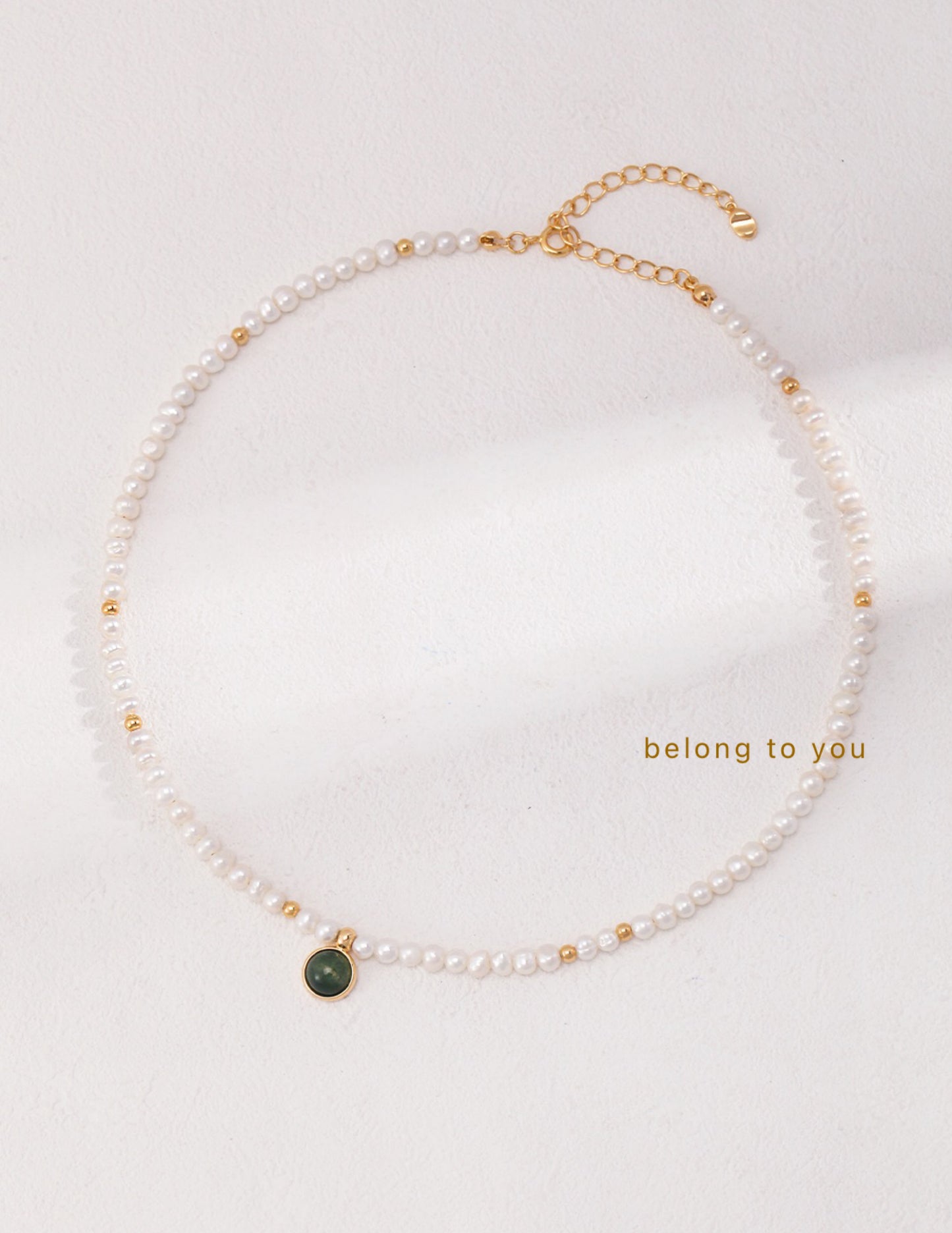 Exquisite Aquatic Agate Necklace