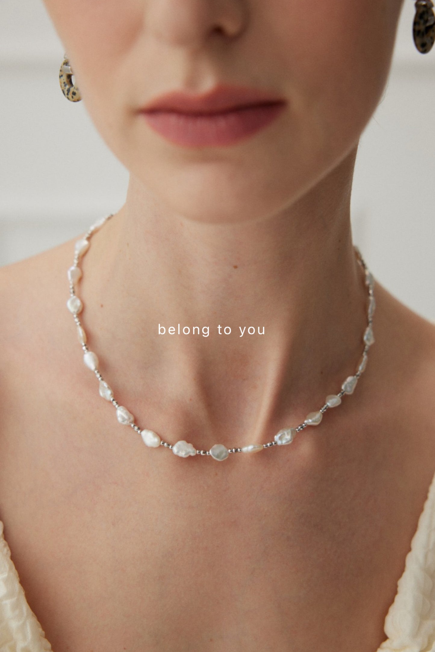 Moonlight Baroque Pearl Necklace