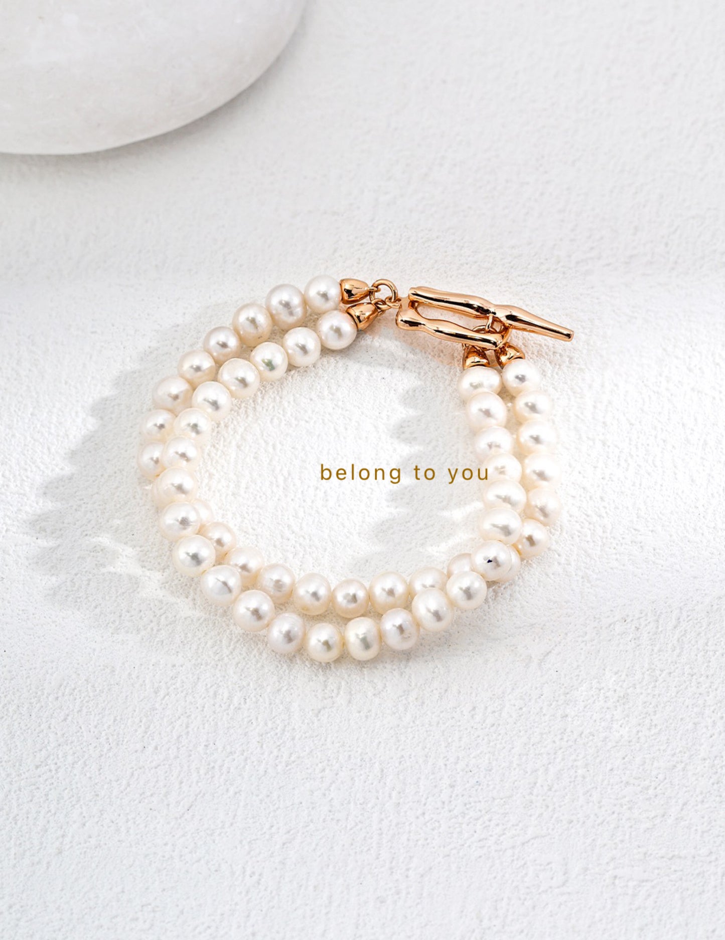Natural Full Pearl Bracelet