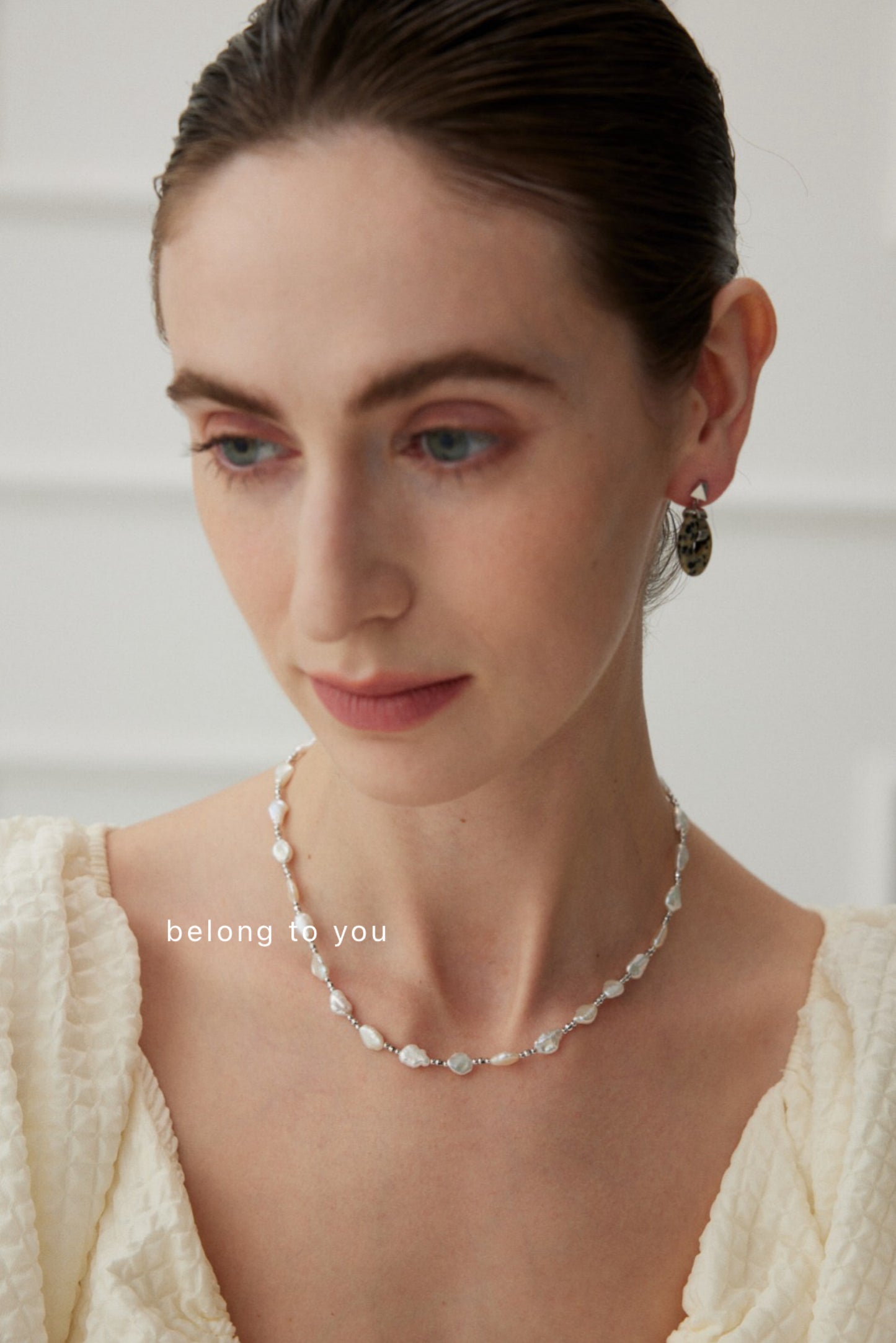 Moonlight Baroque Pearl Necklace