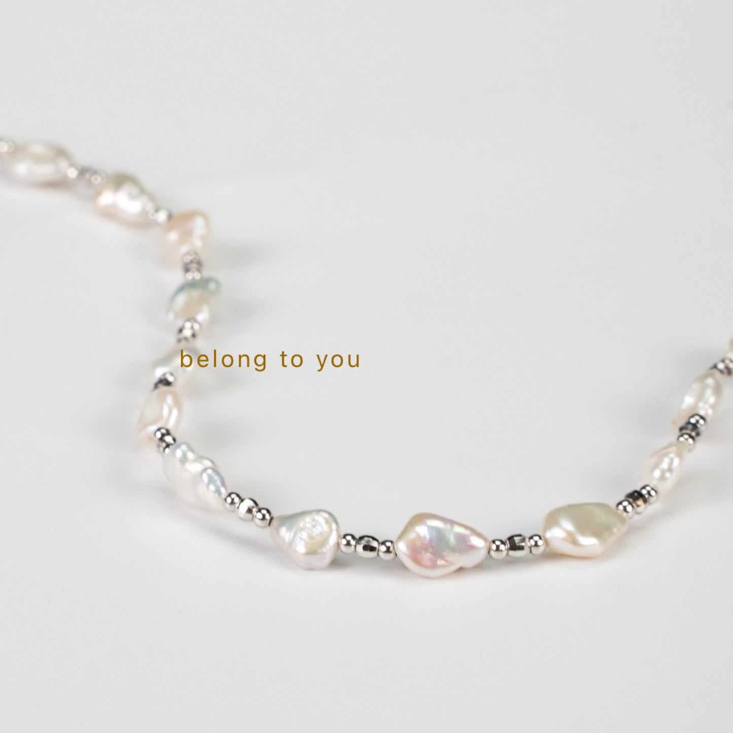 Moonlight Baroque Pearl Necklace