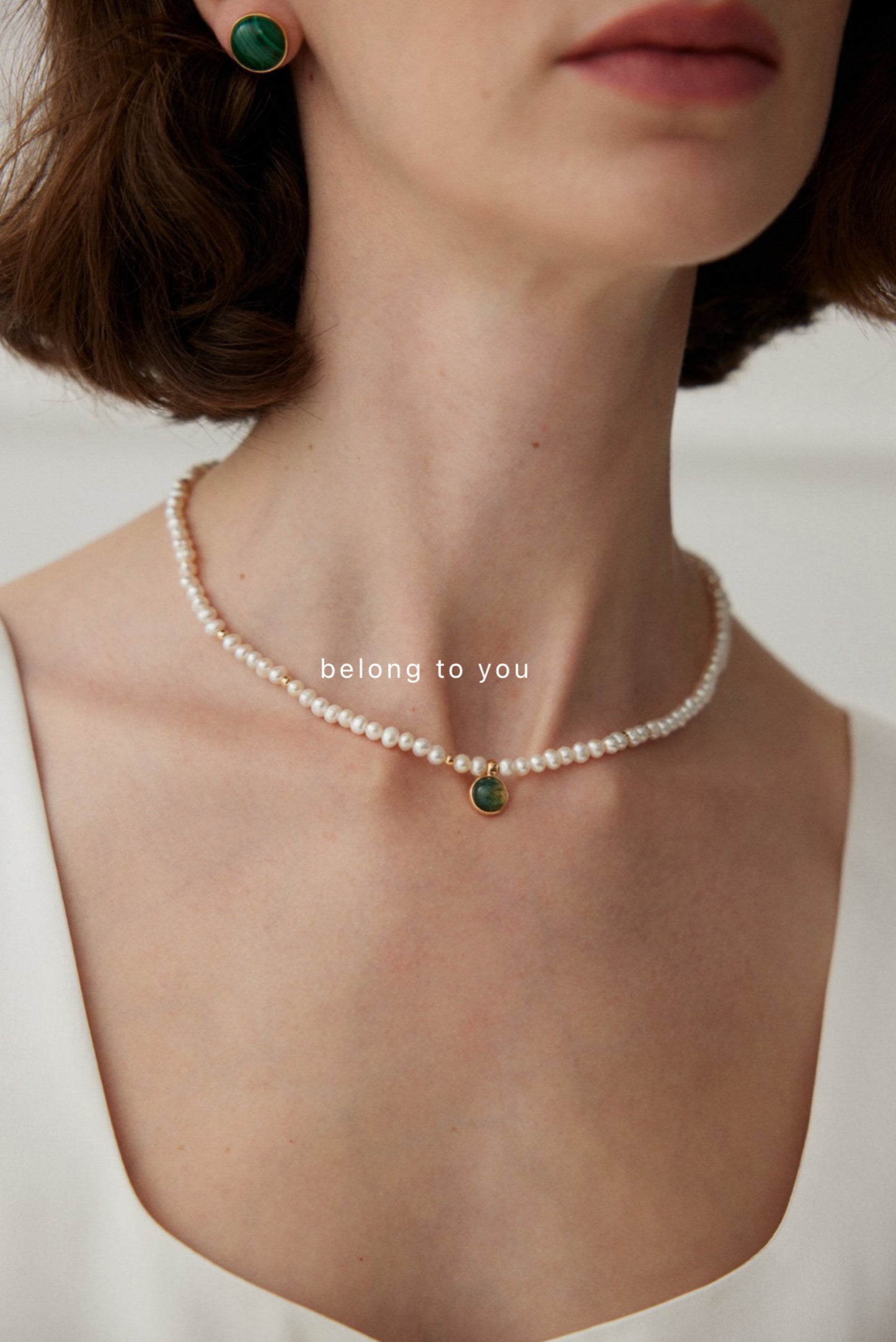 Exquisite Aquatic Agate Necklace