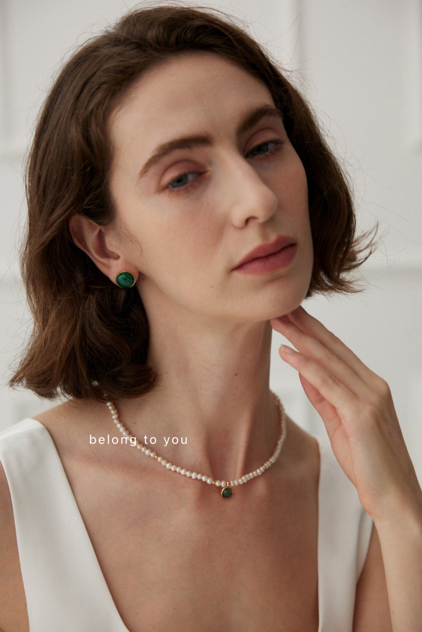 Exquisite Aquatic Agate Necklace