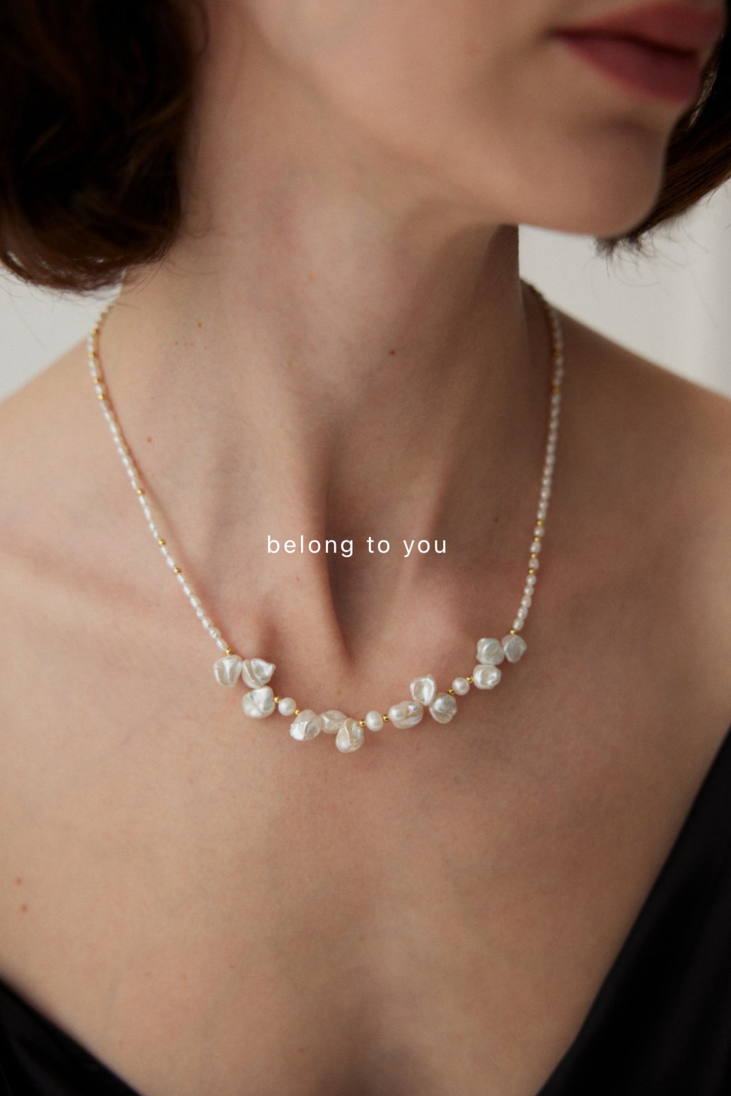 Morning Dew Baroque Pearl Necklace