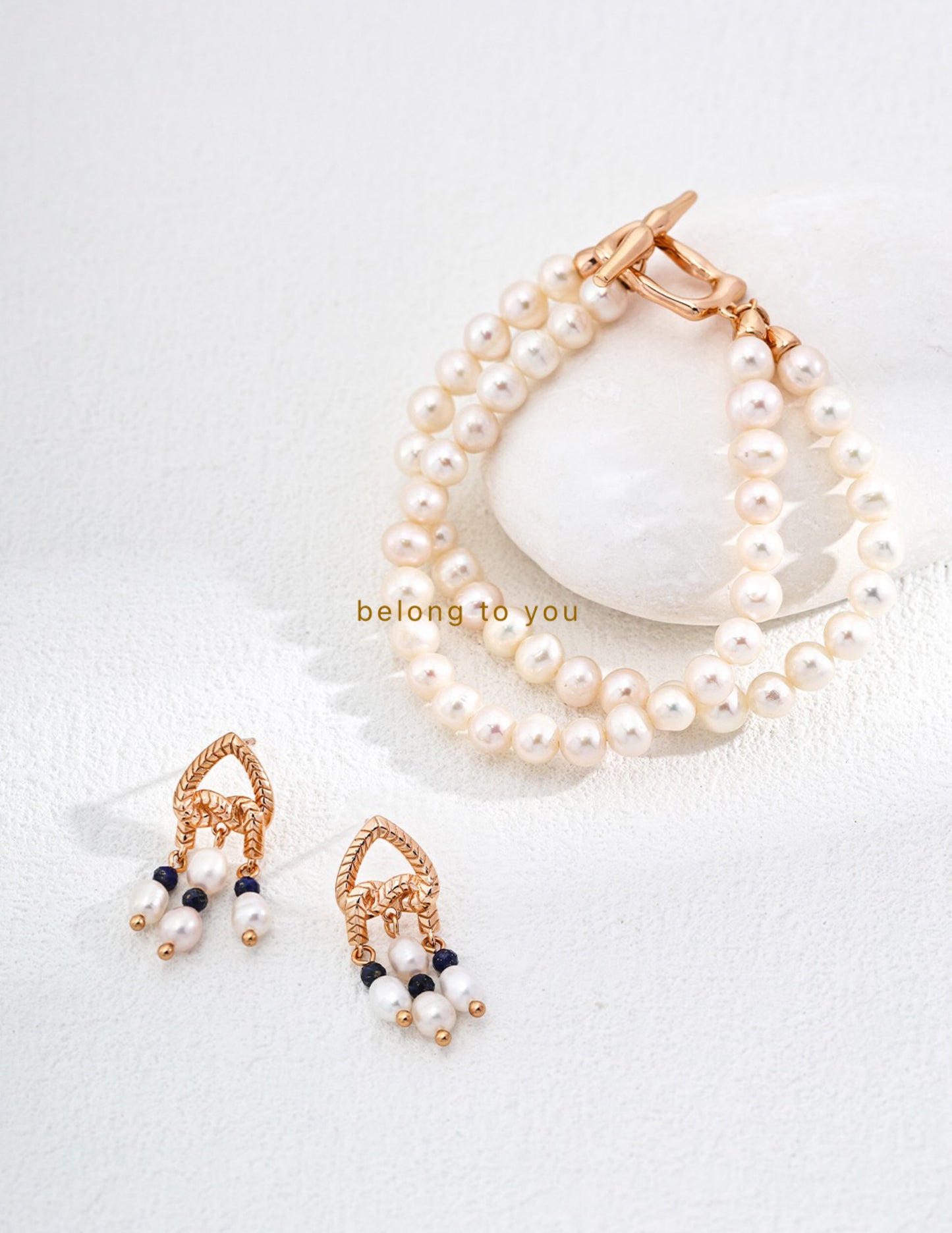 Natural Full Pearl Bracelet
