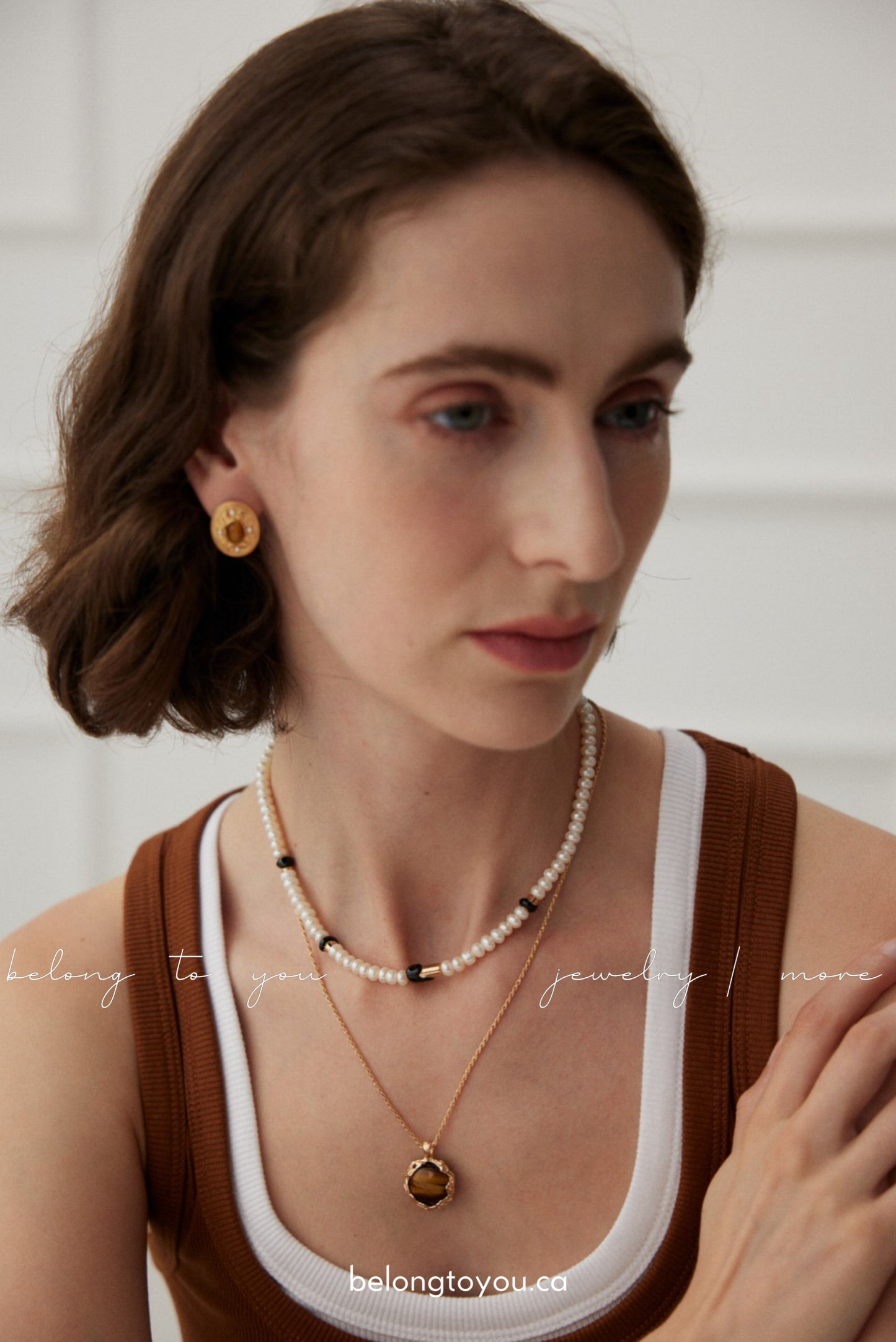 Luxurious Drip Glaze Pearl Necklace