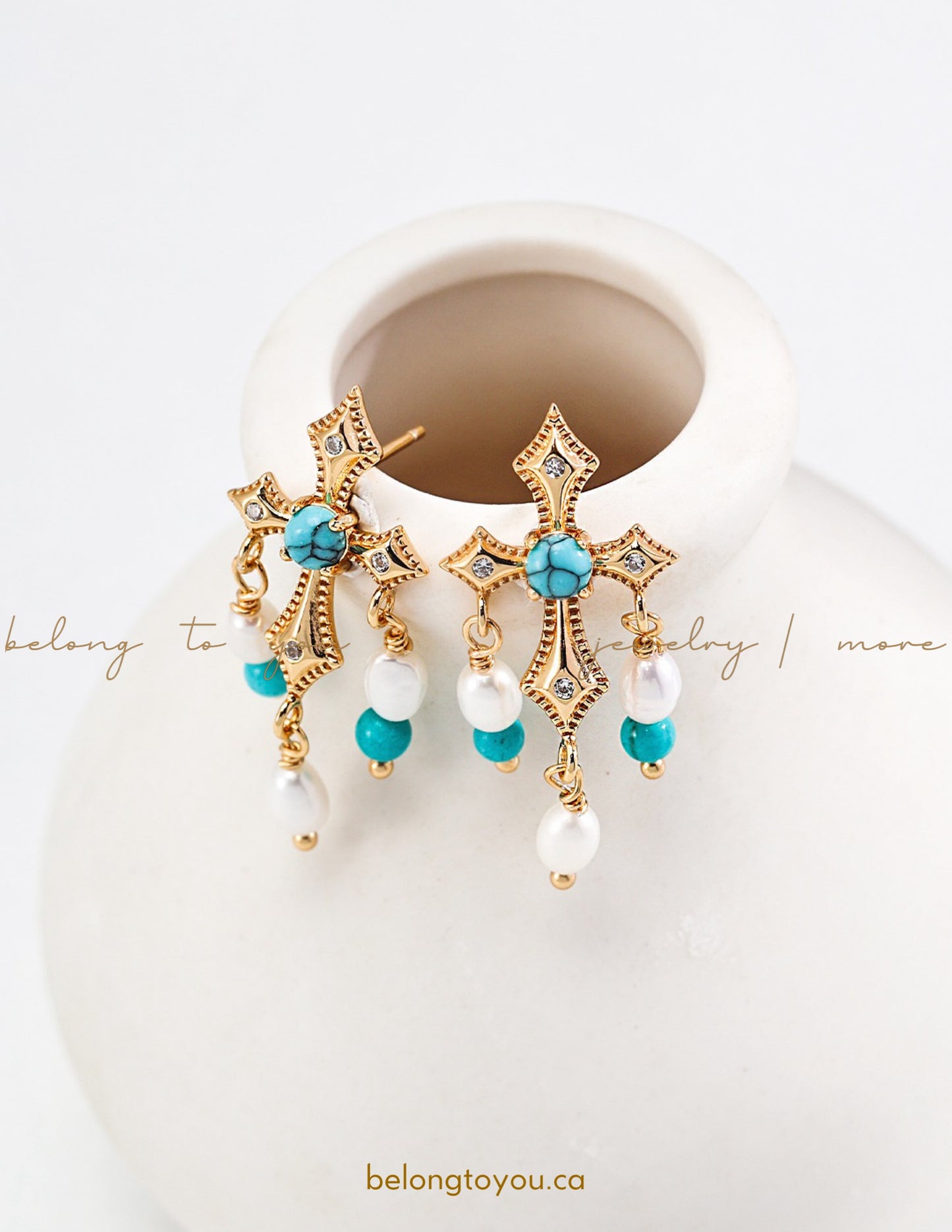 Vintage Baroque Earrings