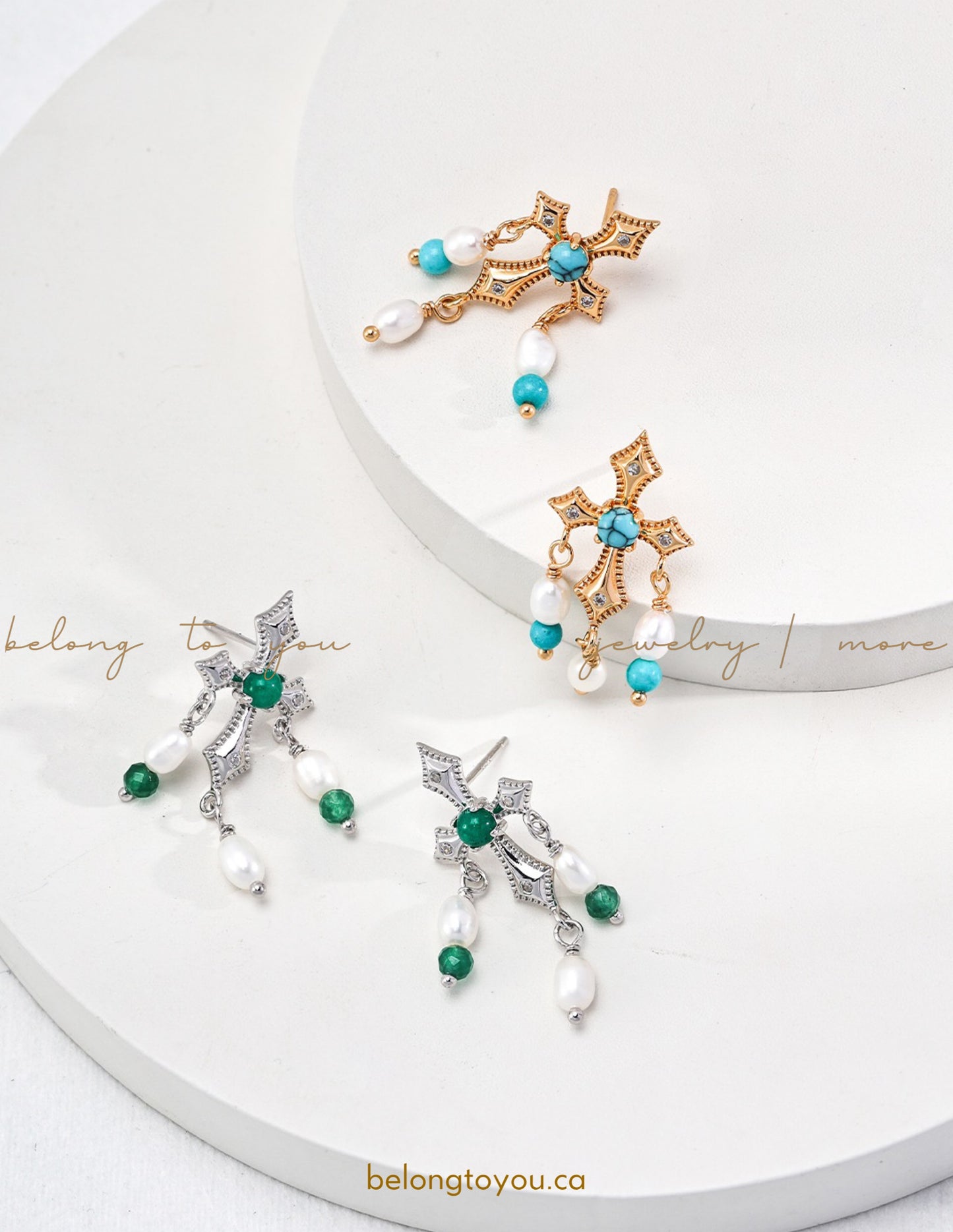 Vintage Baroque Earrings