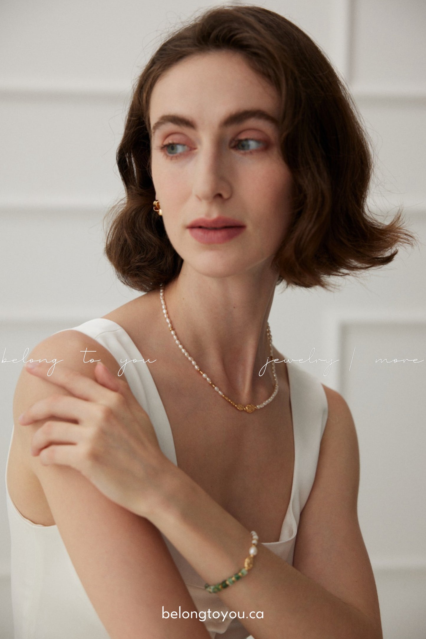 Delicate Rice Pearl Necklace