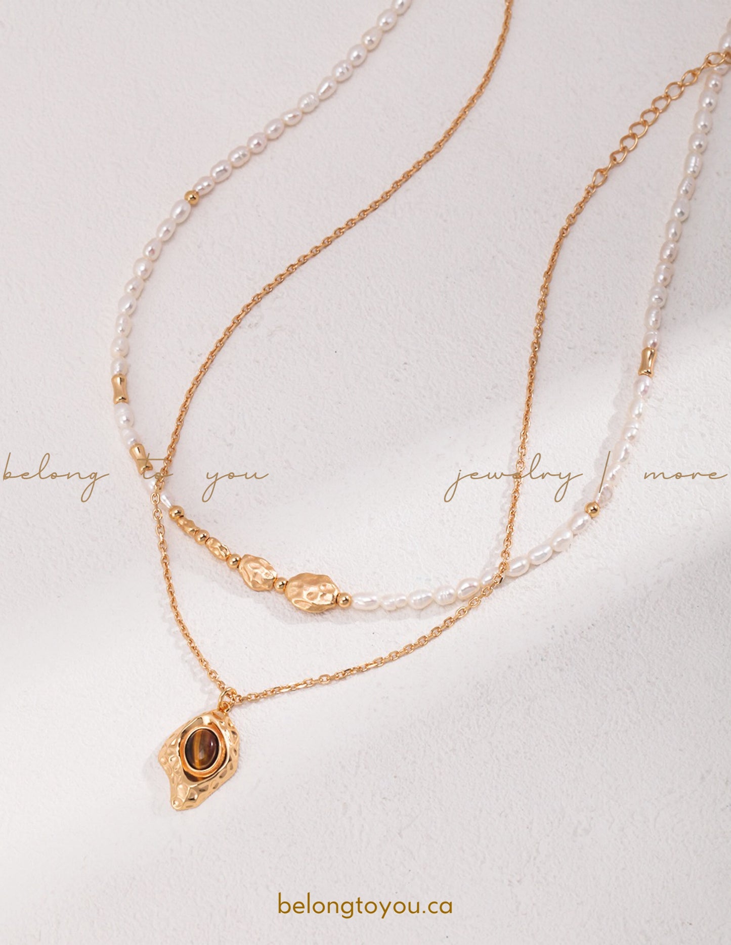 Delicate Rice Pearl Necklace
