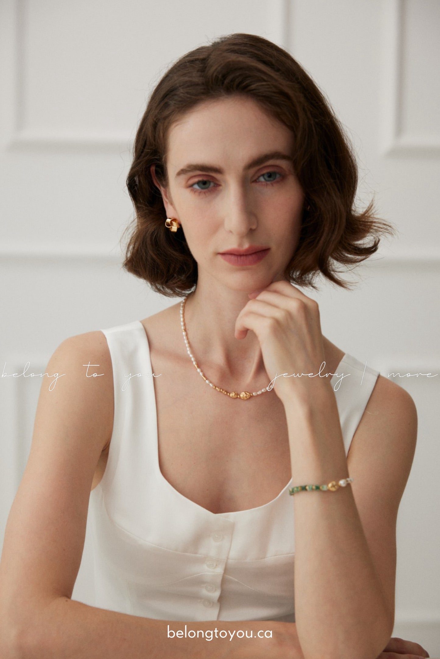 Delicate Rice Pearl Necklace
