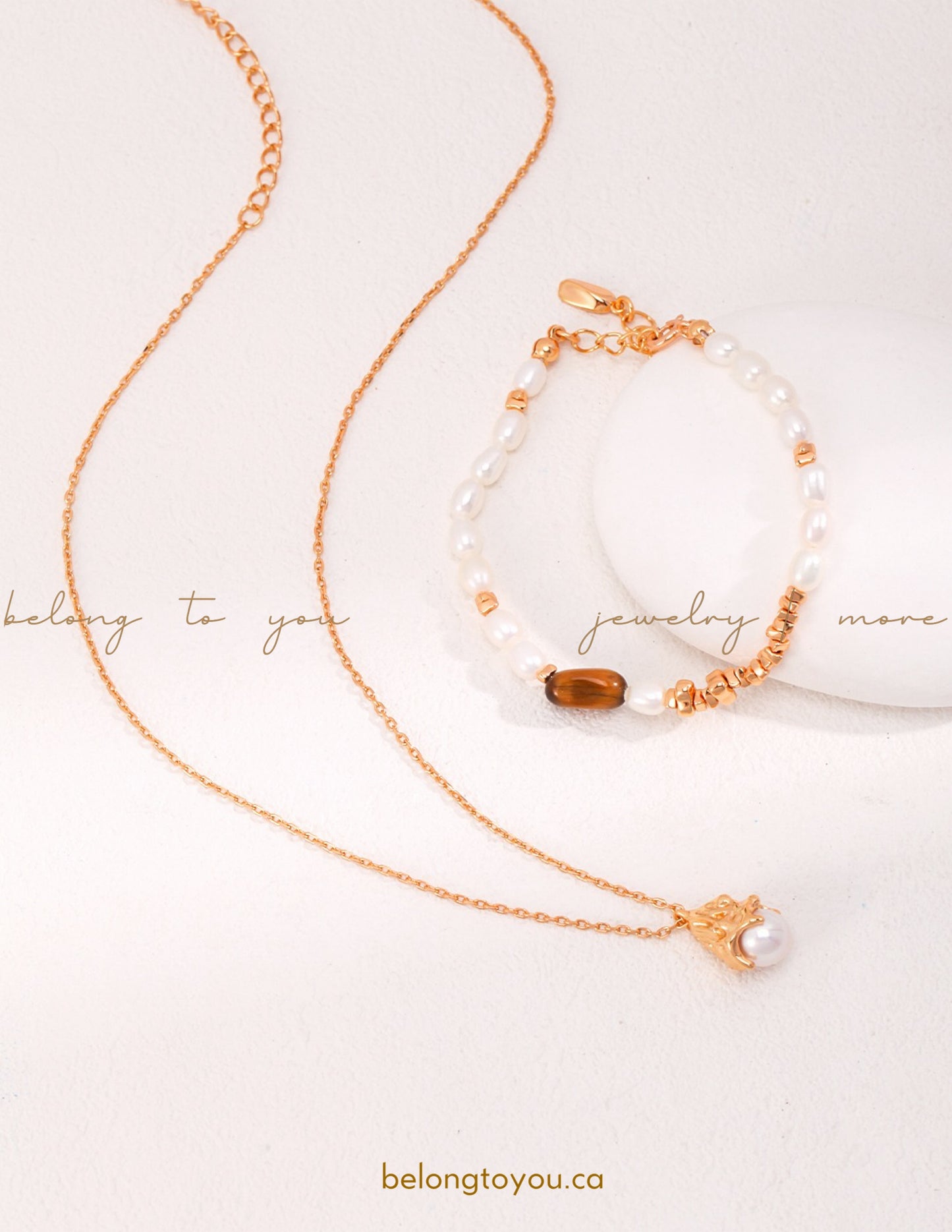 Fresh Minimalist Pearl Necklace