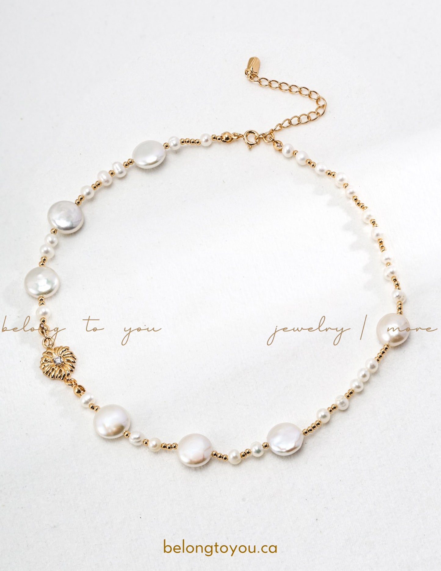 Daisy Pearl Necklaces