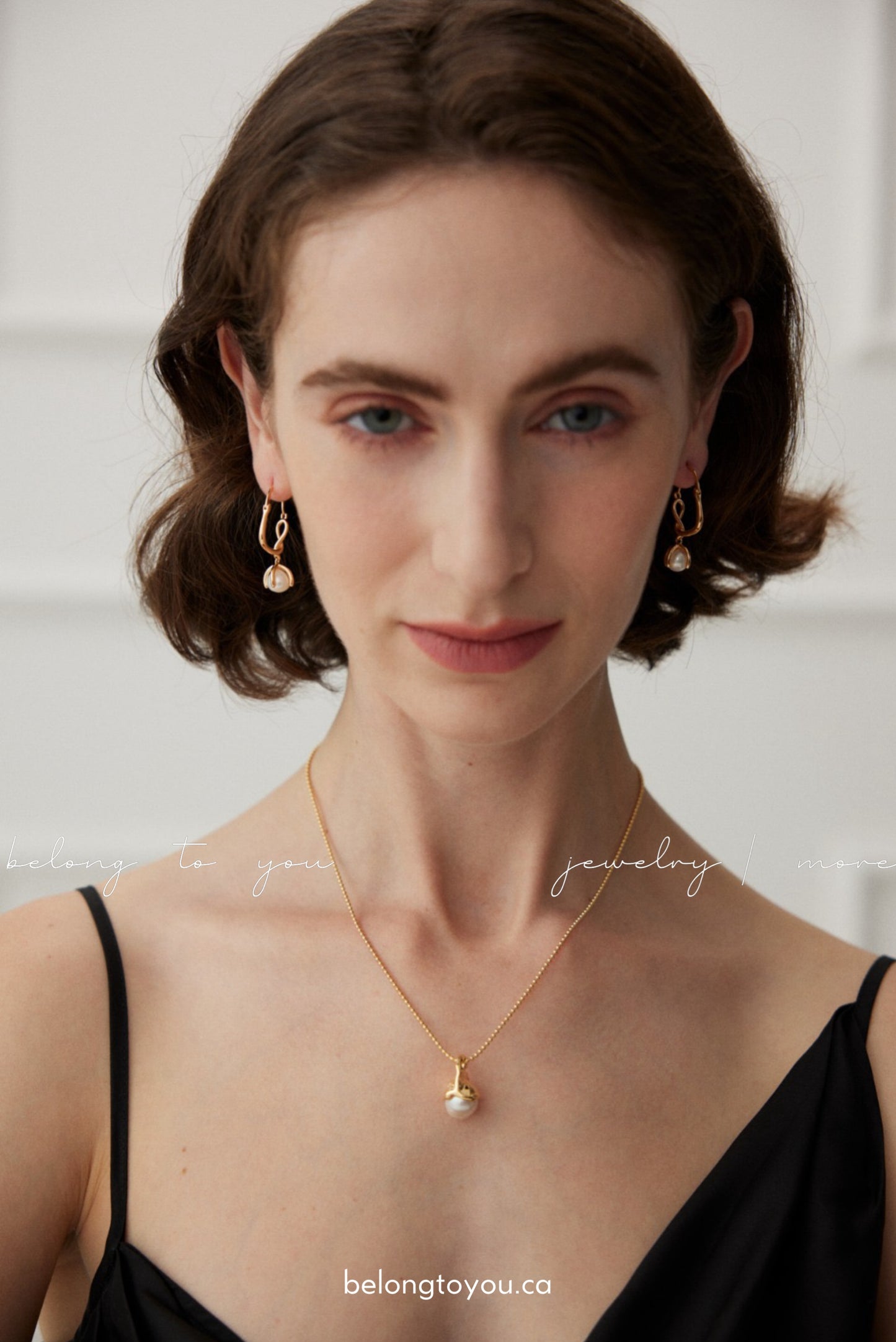 Artistic Pearl Earrings