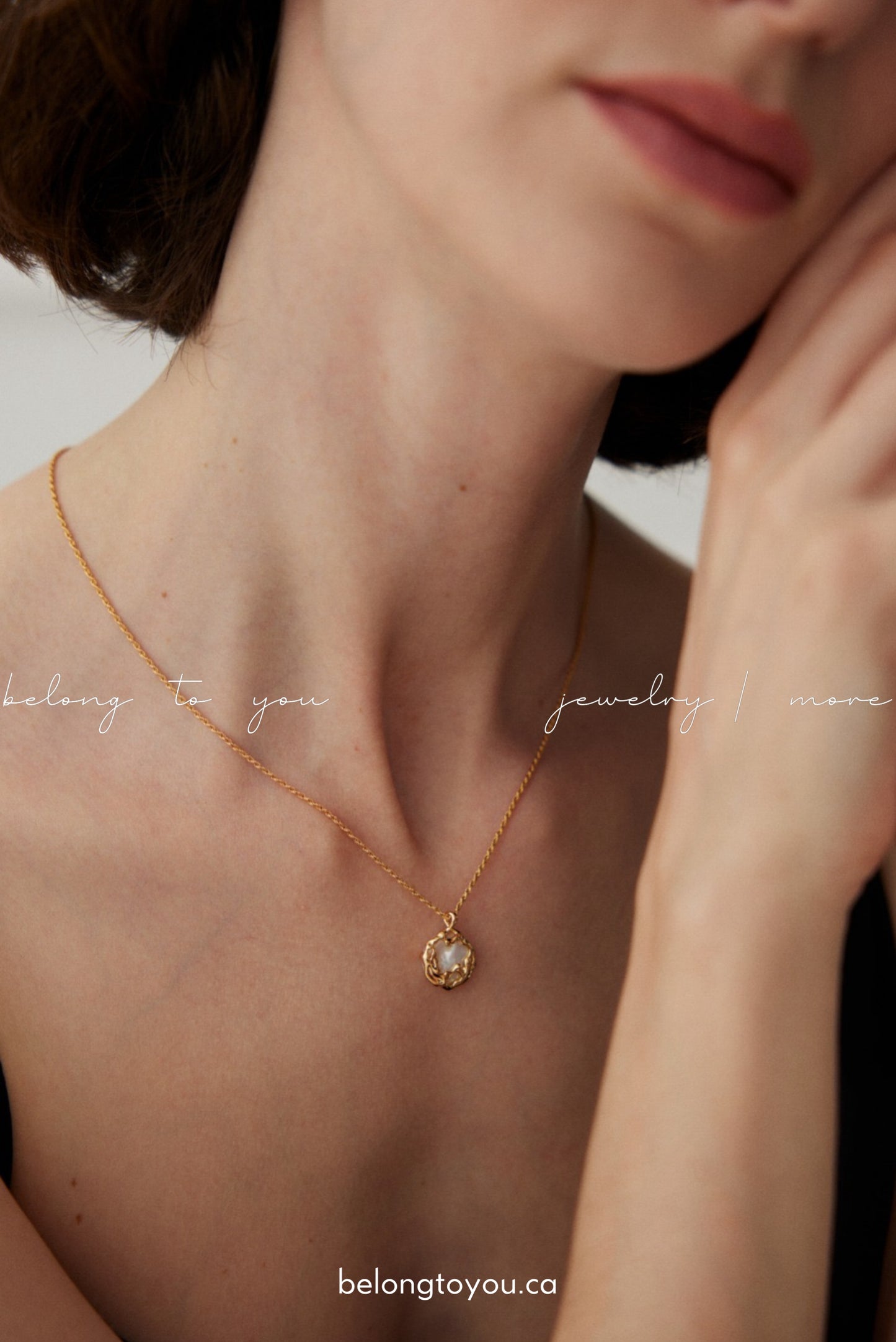 Eternal Embrace Pearl Necklace