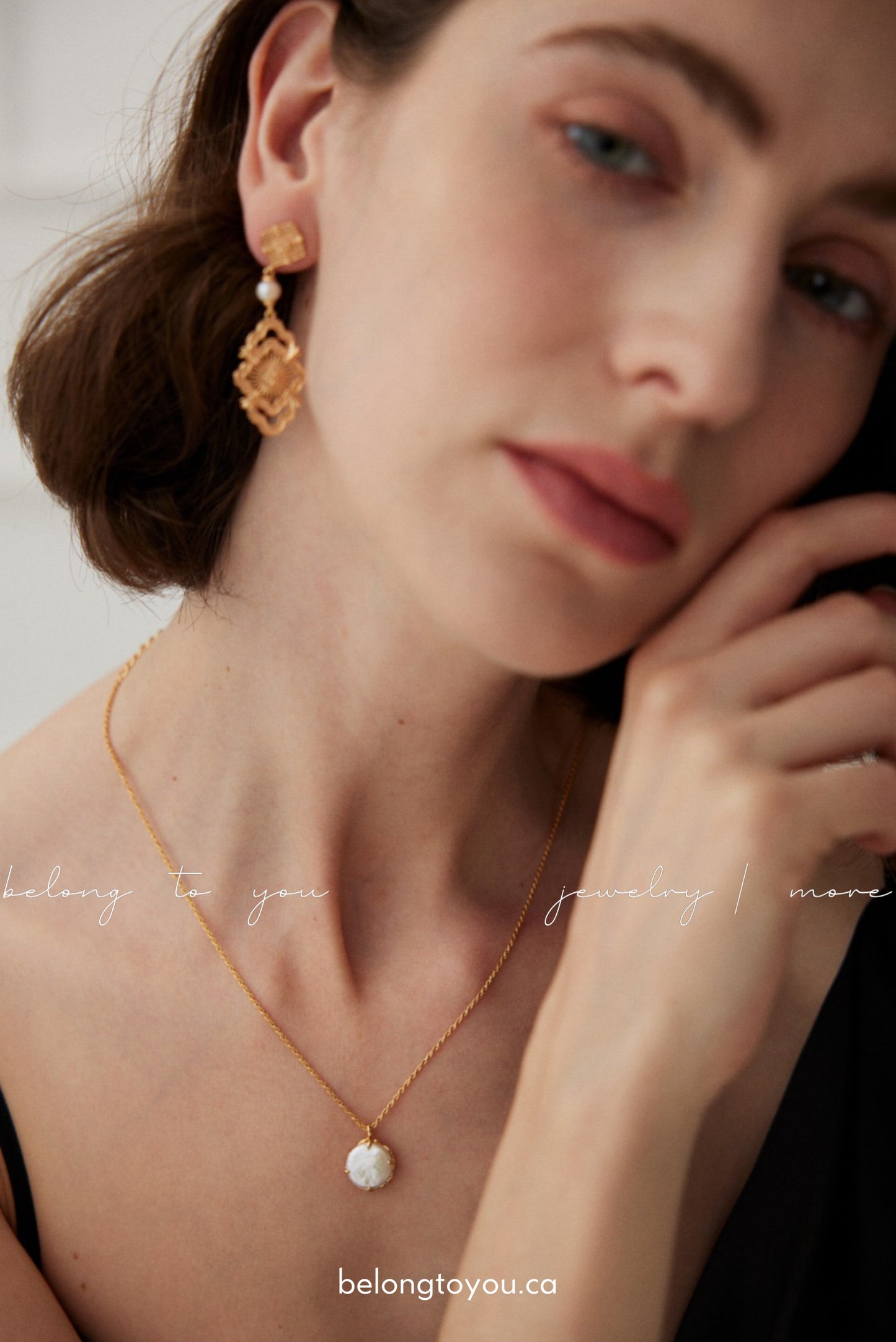 Eternal Embrace Pearl Necklace