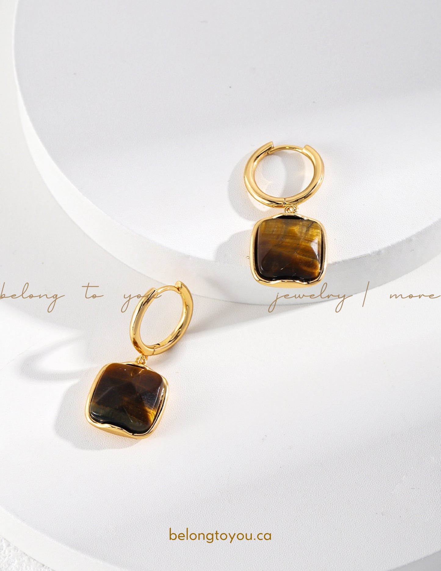 Versatile Tiger Eye Earrings