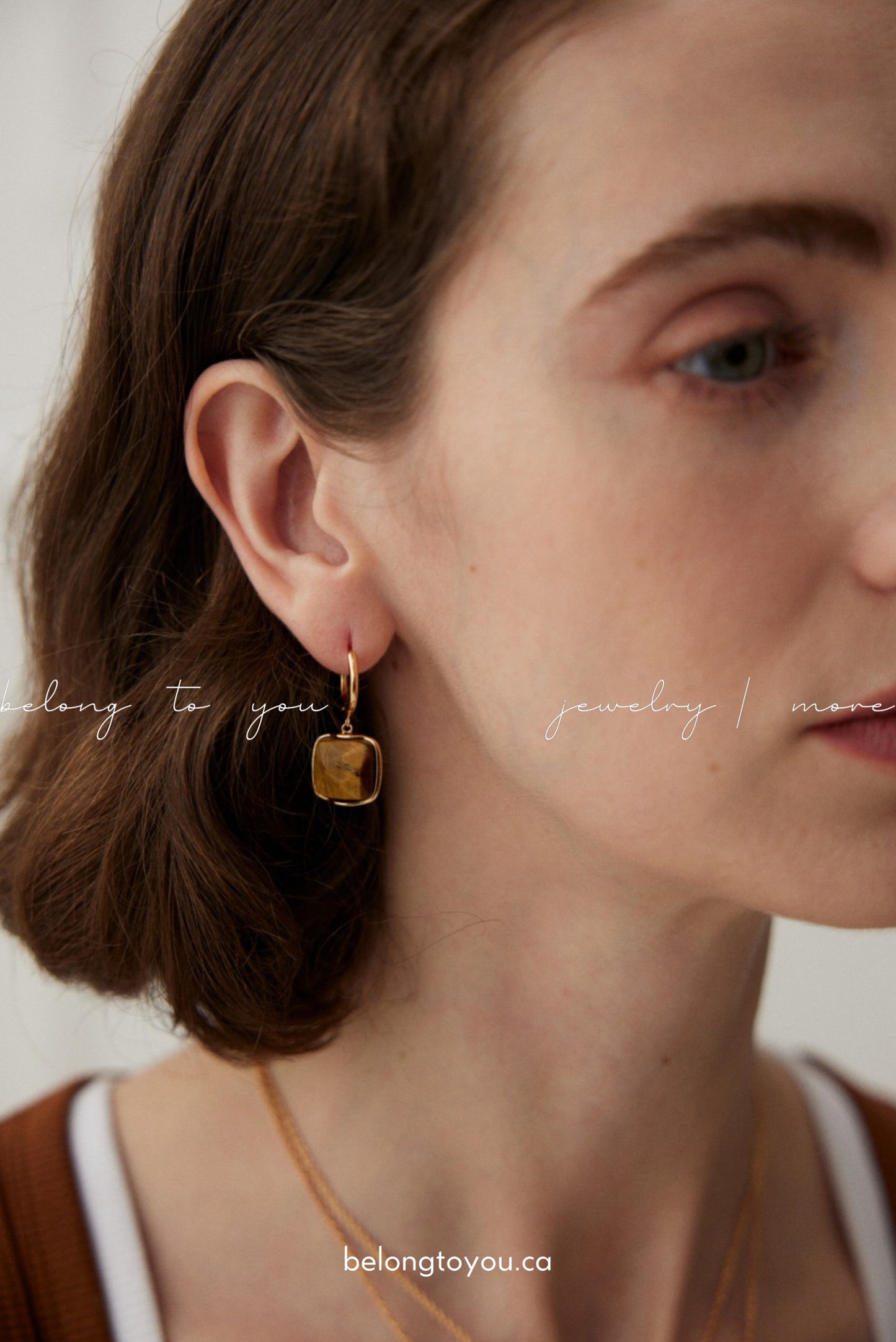 Versatile Tiger Eye Earrings