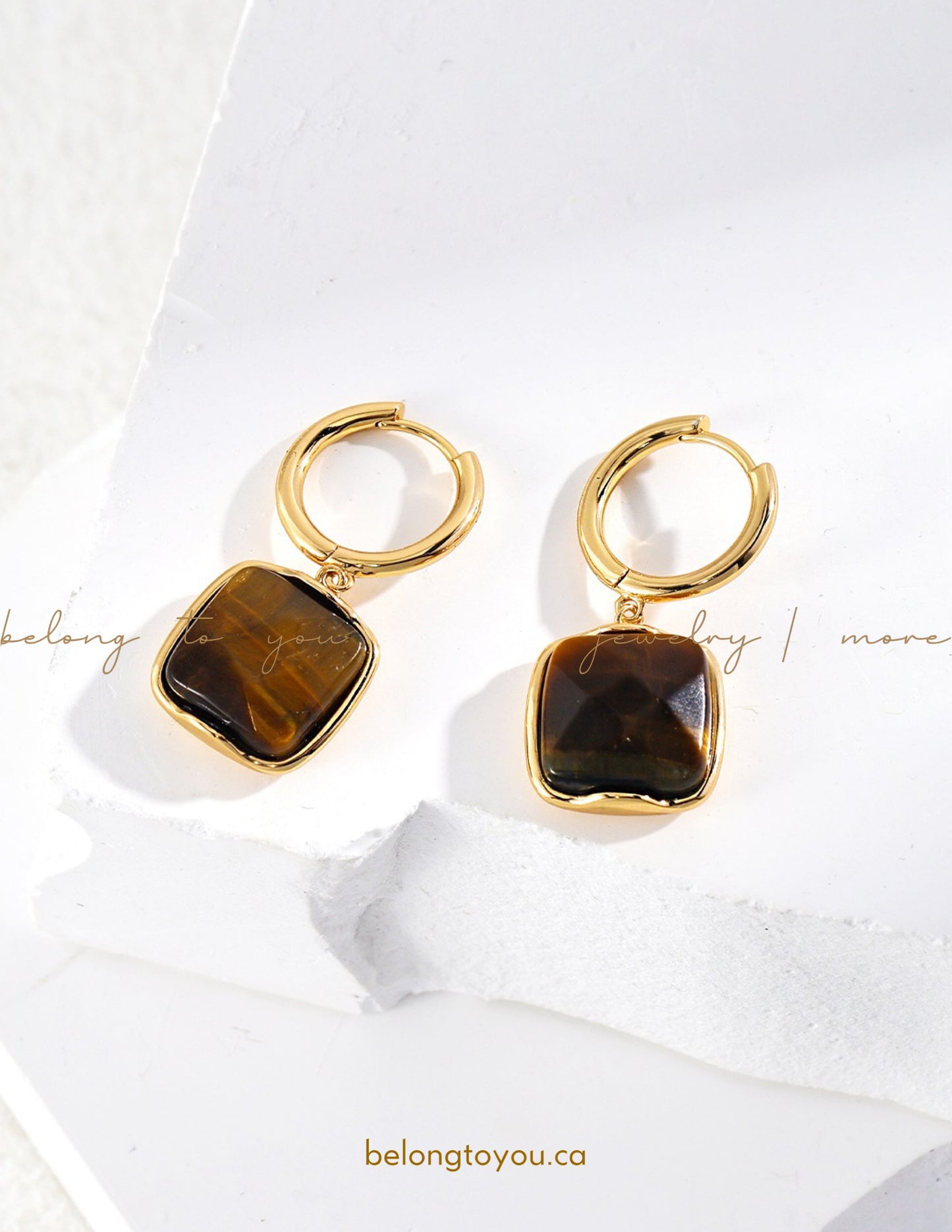 Versatile Tiger Eye Earrings