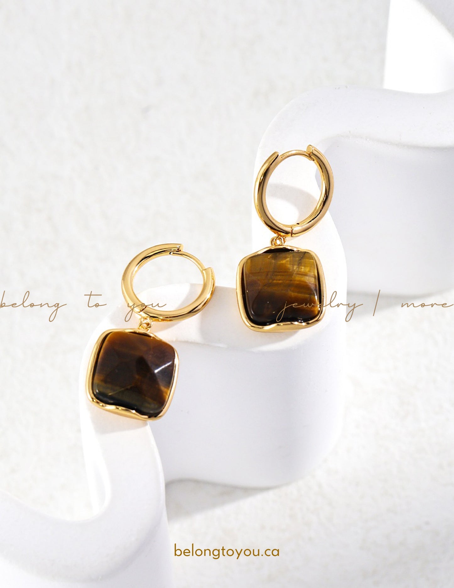Versatile Tiger Eye Earrings