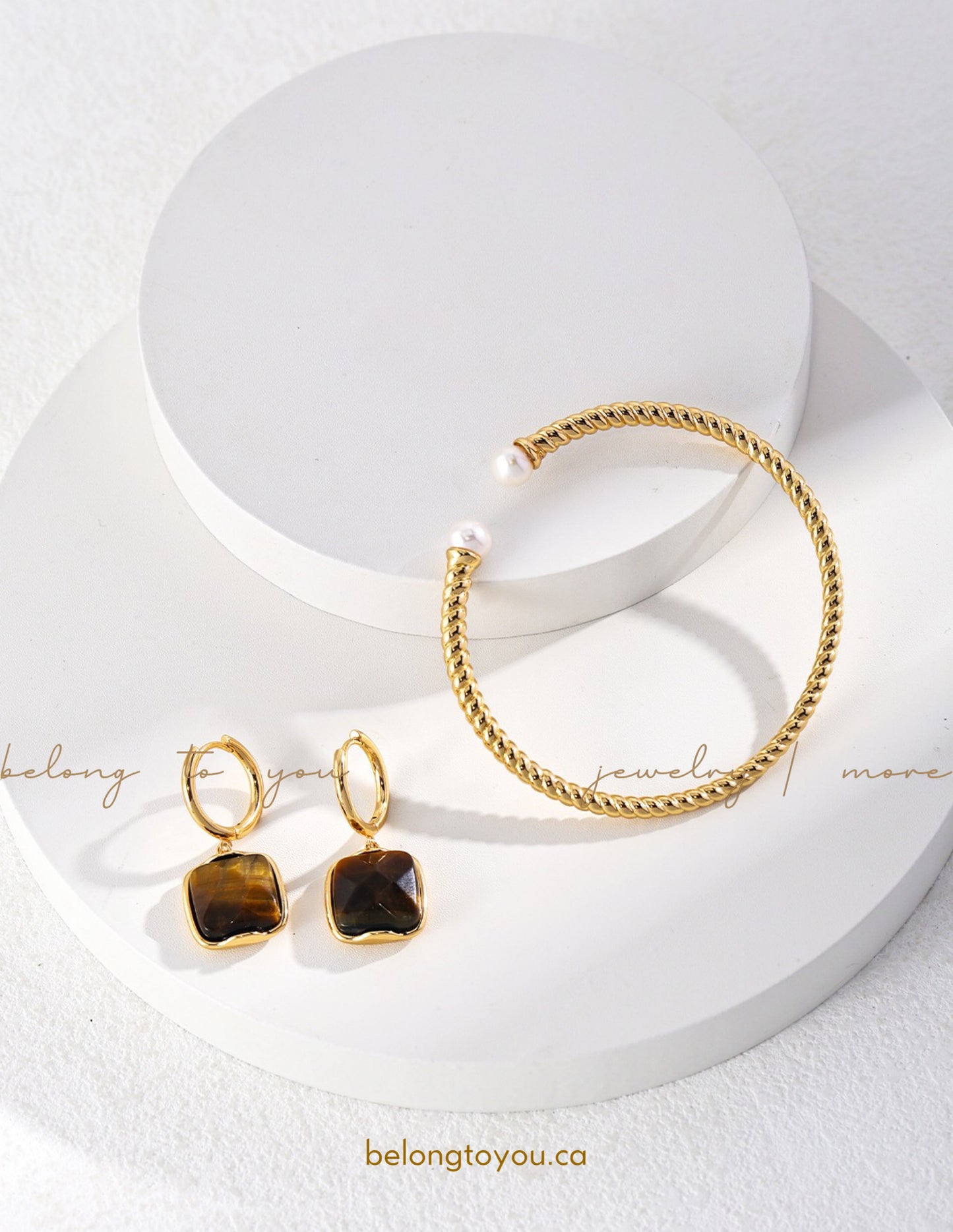 Versatile Tiger Eye Earrings