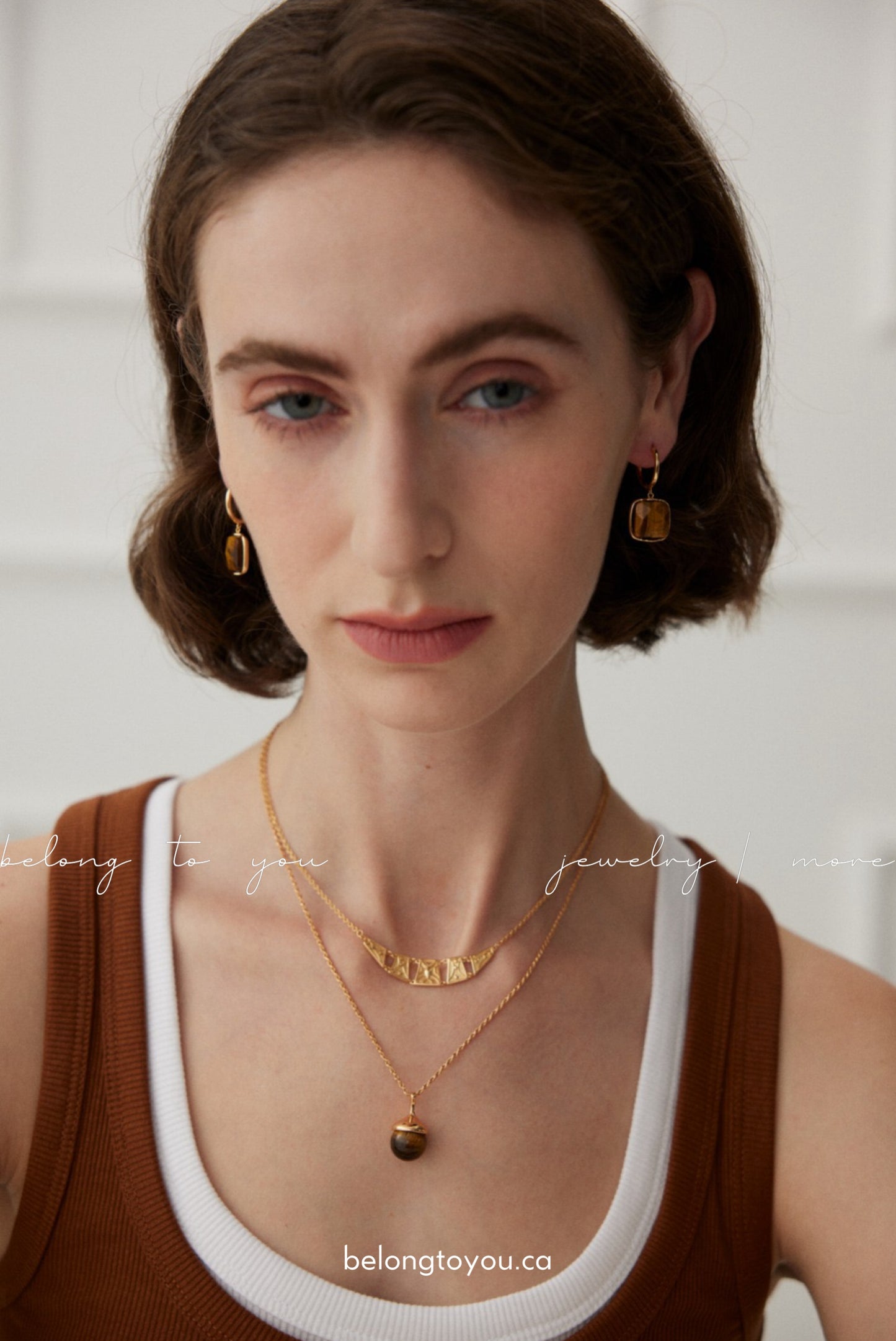 Versatile Tiger Eye Earrings